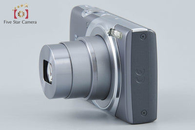 【中古】Canon キヤノン IXY 130 グレー コンパクトデジタルカメラ