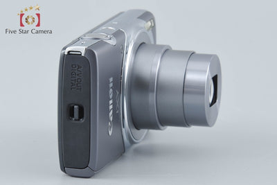 【中古】Canon キヤノン IXY 130 グレー コンパクトデジタルカメラ