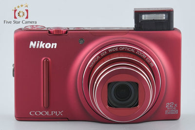 【中古】Nikon ニコン COOLPIX S9500 ヴェルヴェットレッド コンパクトデジタルカメラ