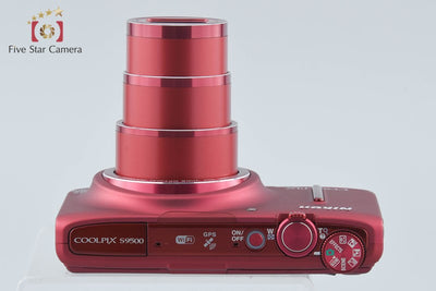 【中古】Nikon ニコン COOLPIX S9500 ヴェルヴェットレッド コンパクトデジタルカメラ