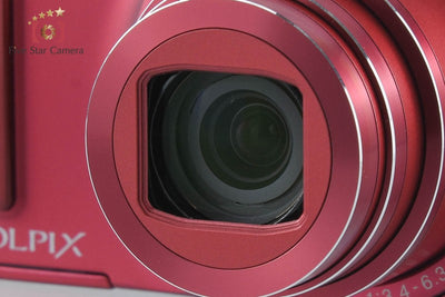 【中古】Nikon ニコン COOLPIX S9500 ヴェルヴェットレッド コンパクトデジタルカメラ
