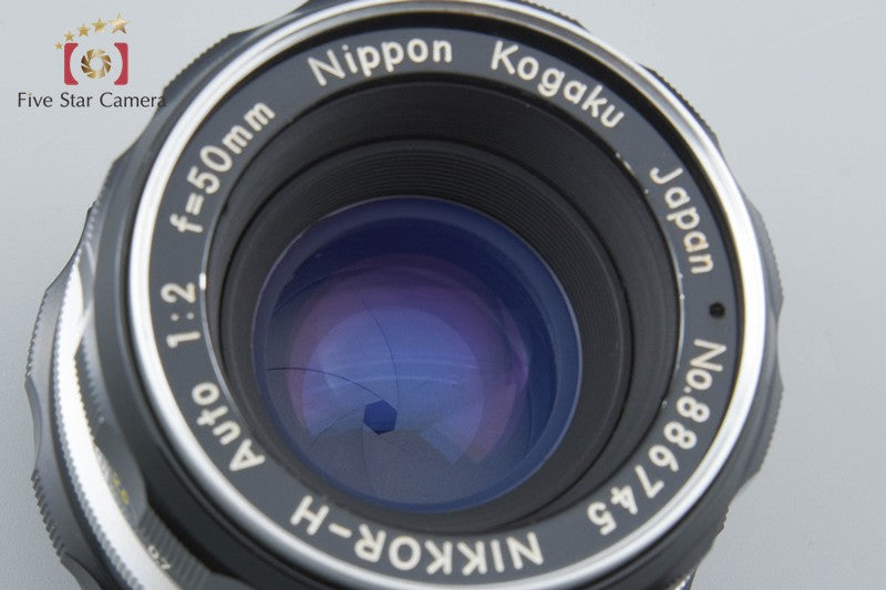 中古】Nikon ニコン NIKKOR-H Auto 50mm f/2 – Five Star Camera