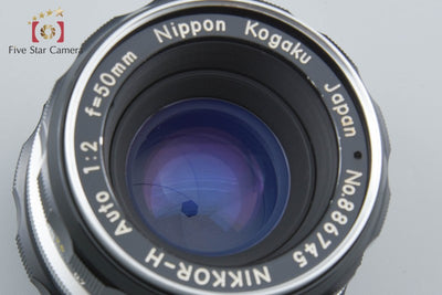 【中古】Nikon ニコン NIKKOR-H Auto 50mm f/2