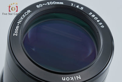 【中古】Nikon ニコン Ai Zoom NIKKOR 80-200mm f/4.5