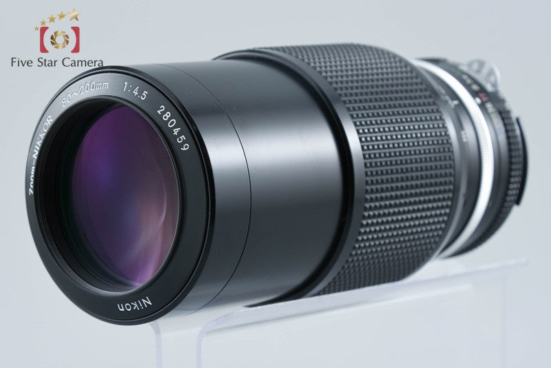 中古】Nikon ニコン Ai Zoom NIKKOR 80-200mm f/4.5 – Five Star
