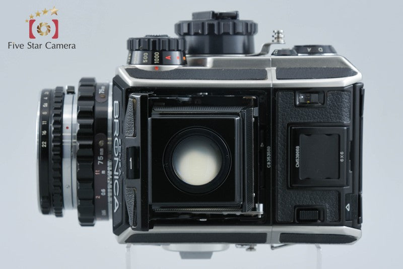 中古】ZENZA BRONICA ゼンザブロニカ EC-TL + Nikon NIKKOR-P 75mm f