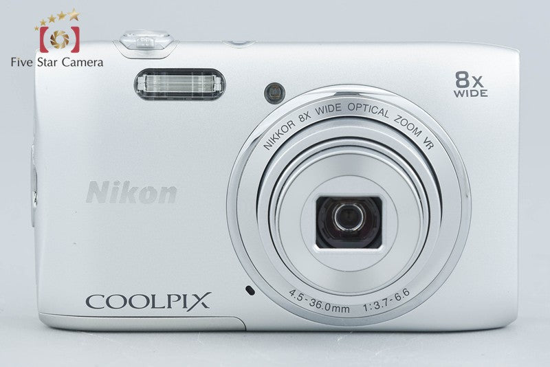 中古】Nikon ニコン COOLPIX S3600 クリスタルシルバー コンパクト