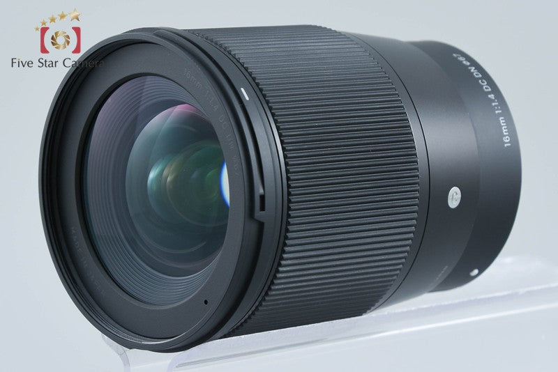 【中古】(シグマ) SIGMA C16/1.4 DC DN(E) 中古】SIGMA シグマ 16mm f/1.4 DC DN Contemporary ソニーEマウント用