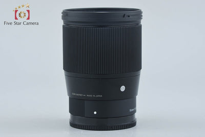 【中古】SIGMA シグマ 16mm f/1.4 DC DN Contemporary ソニーEマウント用