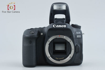 【中古】Canon キヤノン EOS 80D デジタル一眼レフカメラ シャッター回数僅少