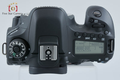 【中古】Canon キヤノン EOS 80D デジタル一眼レフカメラ シャッター回数僅少