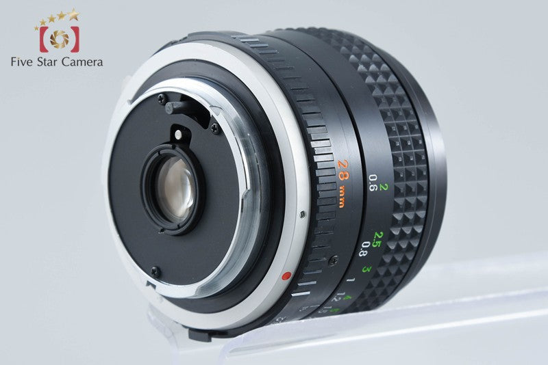 中古】MINOLTA ミノルタ MC W.ROKKOR-SG 28mm f/3.5 – Five Star