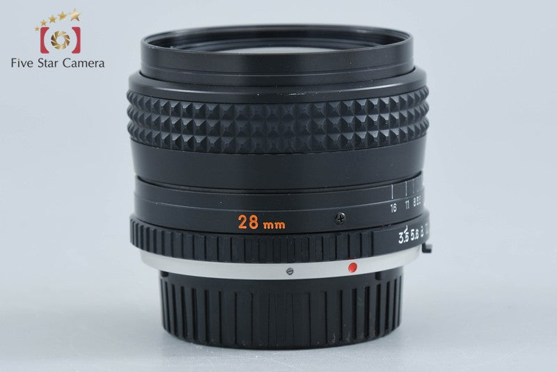 中古】MINOLTA ミノルタ MC W.ROKKOR-SG 28mm f/3.5 – Five Star