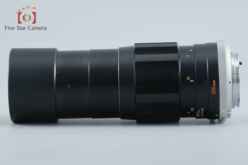 中古】MINOLTA ミノルタ MC TELE ROKKOR-PE 200mm f/4.5 – Five Star
