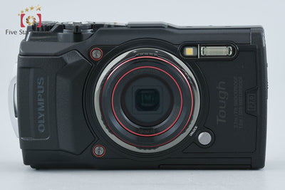 【中古】OLYMPUS オリンパス TOUGH TG-6 ブラック コンパクトデジタルカメラ シャッター回数僅少 元箱付き