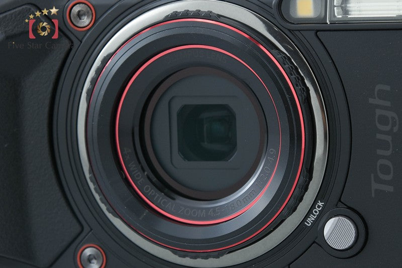 中古】OLYMPUS オリンパス TOUGH TG-6 ブラック コンパクトデジタル