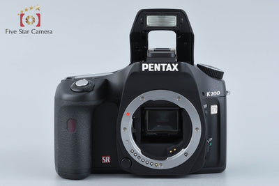 【中古】PENTAX ペンタックス K200D デジタル一眼レフカメラ シャッター回数僅少