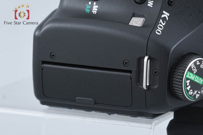 【中古】PENTAX ペンタックス K200D デジタル一眼レフカメラ シャッター回数僅少