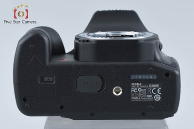 【中古】PENTAX ペンタックス K200D デジタル一眼レフカメラ シャッター回数僅少