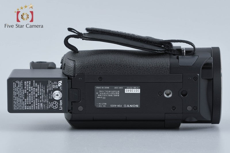 中古】SONY ソニー HANDYCAM FDR-AX55 デジタル4Kビデオカメラ – Five