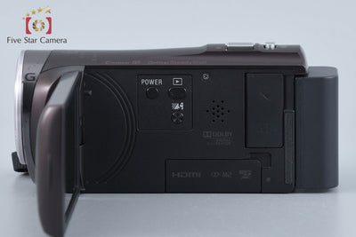 【中古】SONY ソニー ハンディカム HDR-CX420 ボルドーブラウン デジタルビデオカメラ