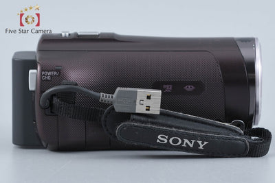 【中古】SONY ソニー ハンディカム HDR-CX420 ボルドーブラウン デジタルビデオカメラ
