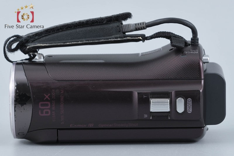 中古】SONY ソニー ハンディカム HDR-CX420 ボルドーブラウン デジタル