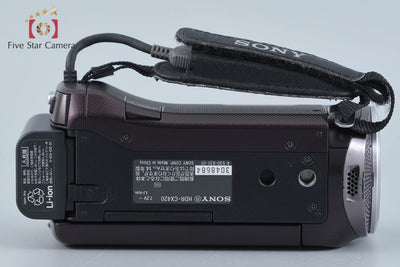 【中古】SONY ソニー ハンディカム HDR-CX420 ボルドーブラウン デジタルビデオカメラ