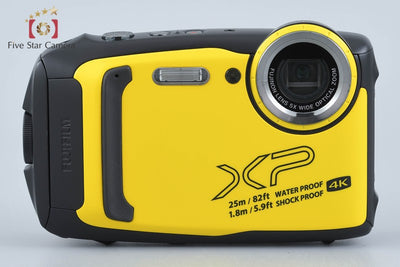 【中古】FUJIFILM 富士フイルム FINEPIX XP140 イエロー コンパクトデジタルカメラ 元箱付き