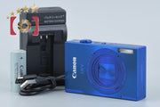 【中古】Canon キヤノン IXY 3 ブルー コンパクトデジタルカメラ