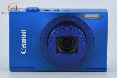 【中古】Canon キヤノン IXY 3 ブルー コンパクトデジタルカメラ