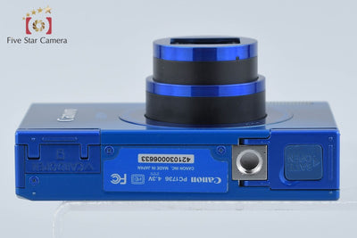 【中古】Canon キヤノン IXY 3 ブルー コンパクトデジタルカメラ