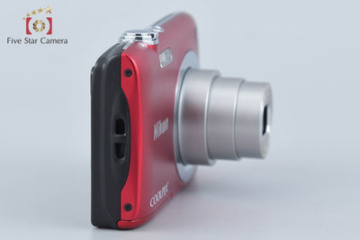 【中古】Nikon ニコン COOLPIX A100 レッド コンパクトデジタルカメラ