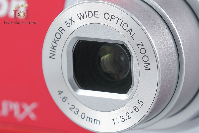 中古】Nikon ニコン COOLPIX A100 レッド コンパクトデジタルカメラ