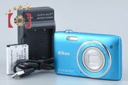 【中古】Nikon ニコン COOLPIX S3500 オリエンタルブルー コンパクトデジタルカメラ