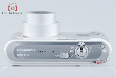 【中古】Panasonic パナソニック LUMIX DMC-FS1 シルバー コンパクトデジタルカメラ