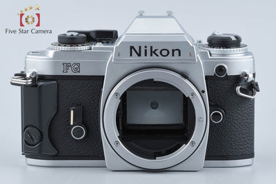 【中古】Nikon ニコン FG シルバー フィルム一眼レフカメラ