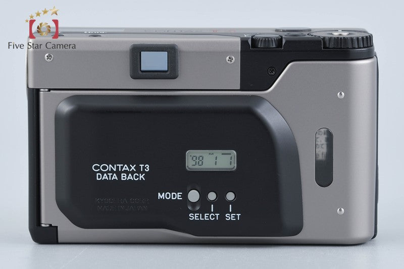 中古】CONTAX コンタックス T3D データバック付属 シングルティース