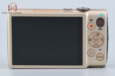 【中古】Canon キヤノン IXY 620F ゴールド コンパクトデジタルカメラ