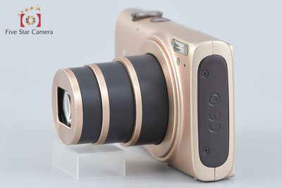 【中古】Canon キヤノン IXY 620F ゴールド コンパクトデジタルカメラ