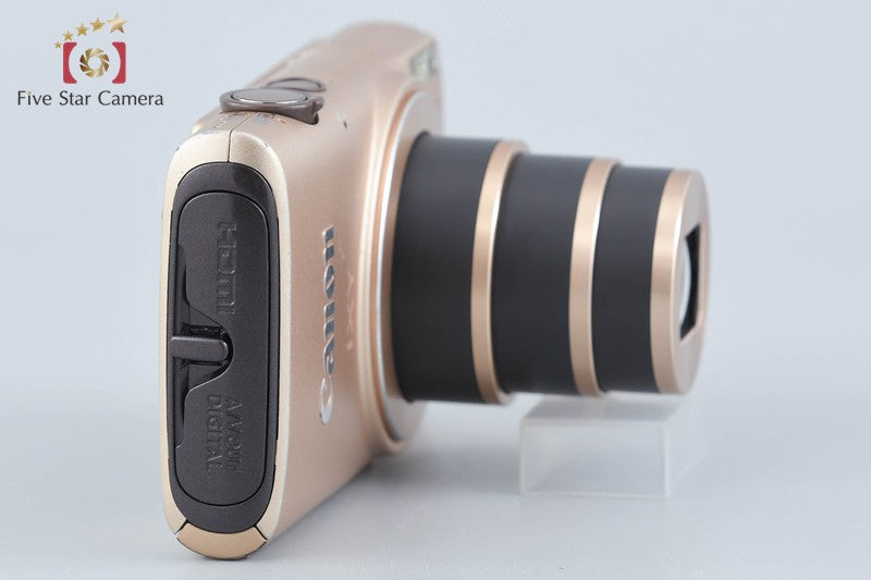 中古】Canon キヤノン IXY 620F ゴールド コンパクトデジタルカメラ