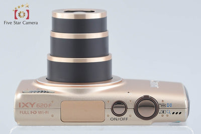 【中古】Canon キヤノン IXY 620F ゴールド コンパクトデジタルカメラ