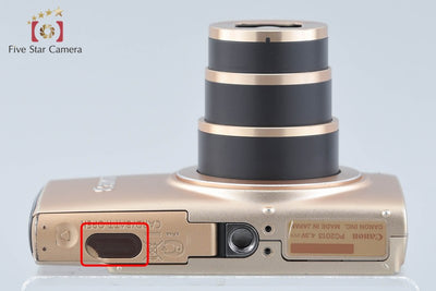 【中古】Canon キヤノン IXY 620F ゴールド コンパクトデジタルカメラ