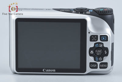 【中古】Canon キヤノン PowerShot A2200 シルバー コンパクトデジタルカメラ 元箱付き