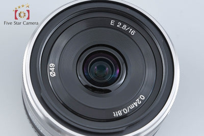 【中古】SONY ソニー E 16mm f/2.8 SEL16F28 + VCL-ECU2 ウルトラワイドコンバーター