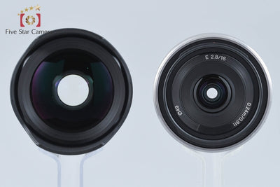 【中古】SONY ソニー E 16mm f/2.8 SEL16F28 + VCL-ECU2 ウルトラワイドコンバーター