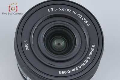 【中古】SONY ソニー E PZ 16-50mm f/3.5-5.6 OSS II SELP16502 ブラック