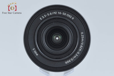 【中古】SONY ソニー E PZ 16-50mm f/3.5-5.6 OSS II SELP16502 ブラック