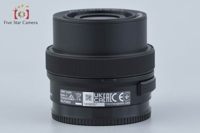【中古】SONY ソニー E PZ 16-50mm f/3.5-5.6 OSS II SELP16502 ブラック