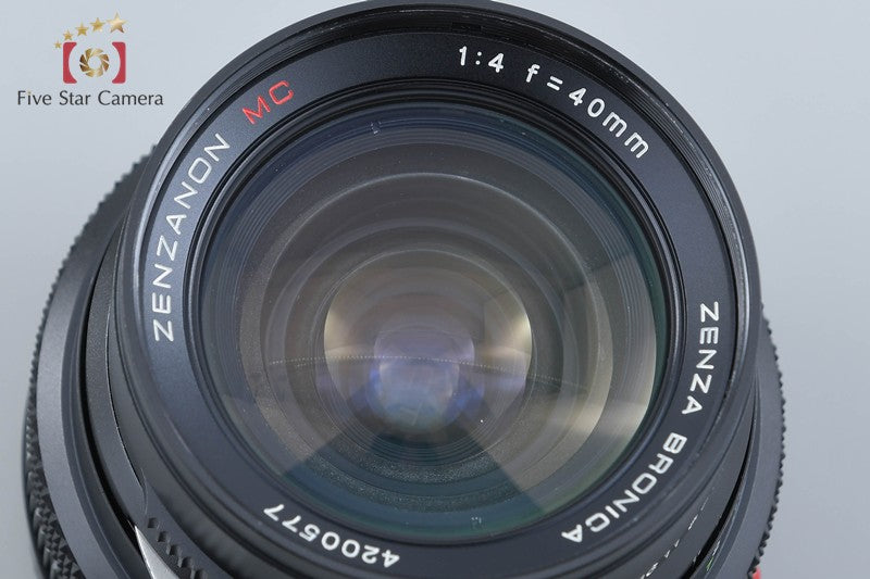 中古】ZENZA BRONICA ゼンザブロニカ ZENZANON MC 40mm f/4 ETR用